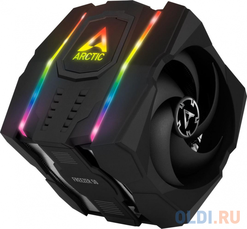 

Вентилятор для процессора Arctic Freezer 50 Dual Tower Retail 13 A-RGB LEDs (Intel Socket 1200, 115x,2066,2011(-3)) ACFRE00065A (702560) {16}