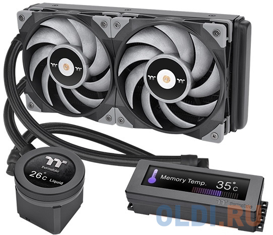 Floe RC Ultra 240 CPU&Memory AIO Liquid Cooler? [CL-W324-PL12GM-A] /All-in-one liquid cooling system/120 Fan*2/memory not include (528016)