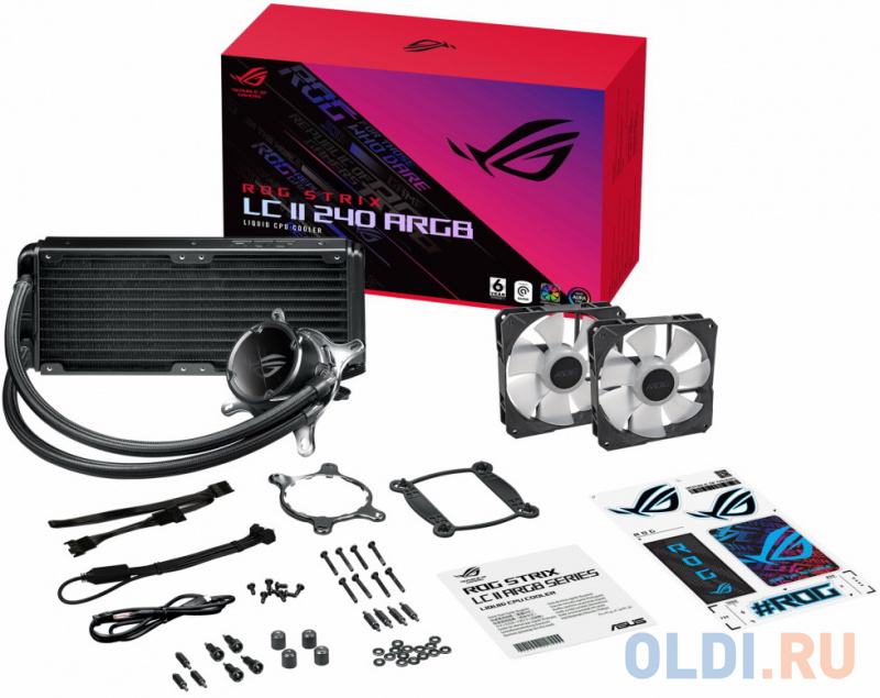 ROG STRIX LC II 240 ARGB  - включая socket 1700 / AIO COOLER,SIGRID,ARGB FAN,AURA (145905) фото