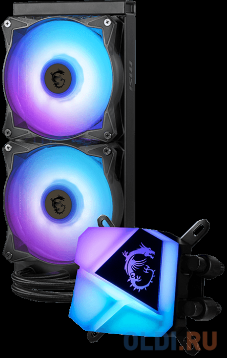 MAG CORELIQUID C240 2x ARGB Fan, ARGB Block, Color Box (851279) фото