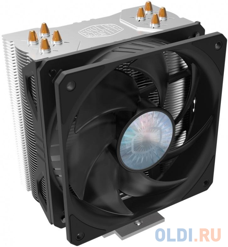 Система охлаждения для процессора Cooler Master 212 EVO V2 система водяного охлаждения id cooling sl240 white soc am5 am4 1151 1200 2066 1700 4 pin 14 30db al cu 300w led ret
