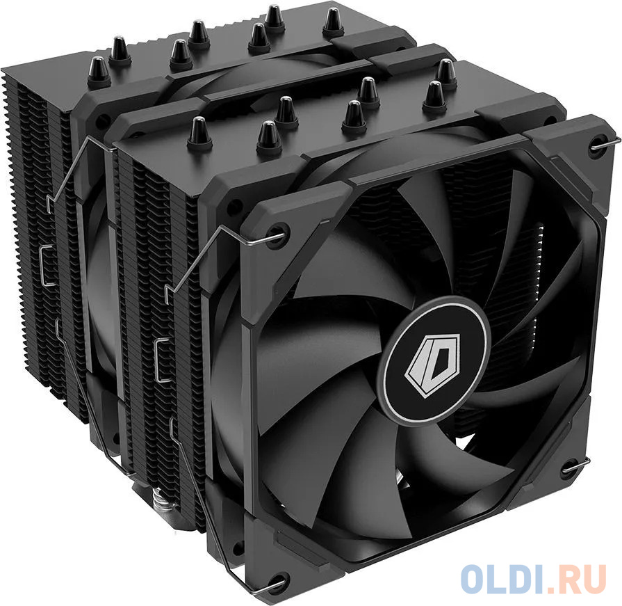Cooler ID-Cooling SE-207 XT BLACK  280W/ PWM/ Intel 115*/AMD/ 2 fans/ Screws