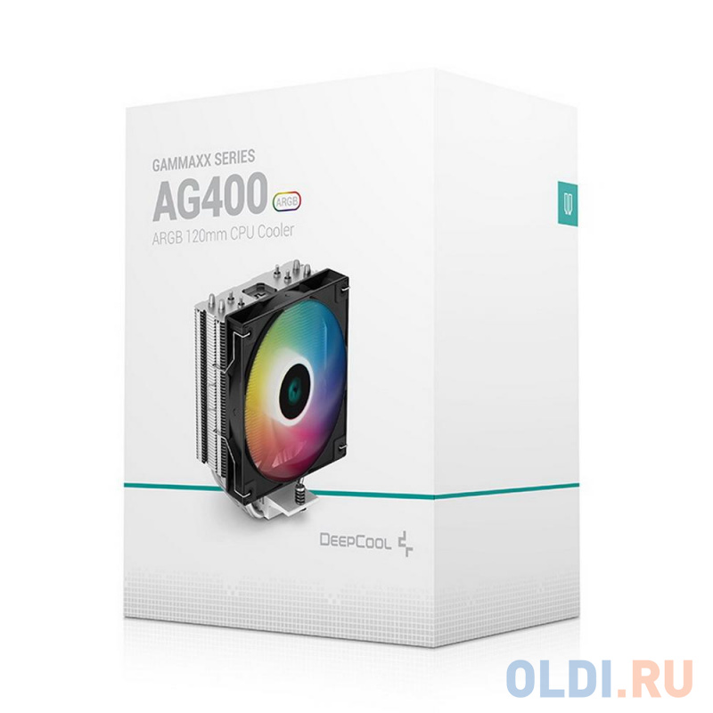 Кулер для процессора Deepcool GAMMAXX AG400 BK ARGB фото