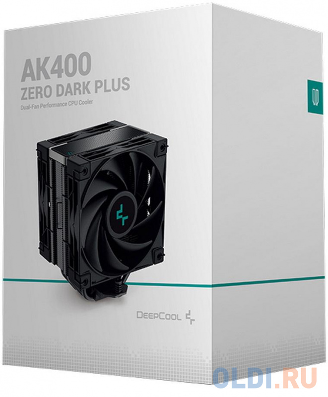 Система охлаждения для процессора Deepcool AK400 ZERO DARK PLUS фото
