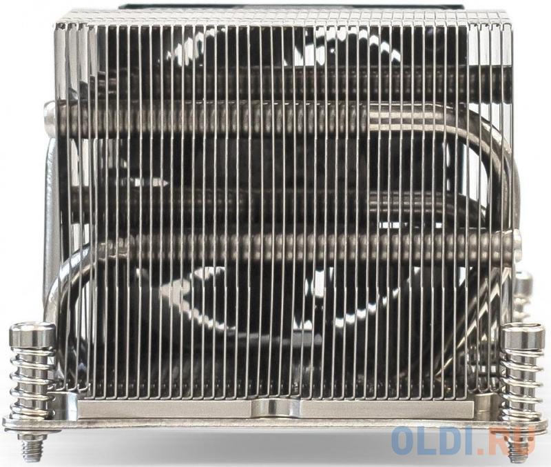 Кулер ExeGate ESNK-P0048AP4.PWM.2U.2011.Cu (Al+Cu, 2U, 4 тепл. трубки, LGA2011/2066, TDP 135W, Fan 80mm, PWM, 2100-6800RPM, 2 ball bearing, 4pin, 52db фото