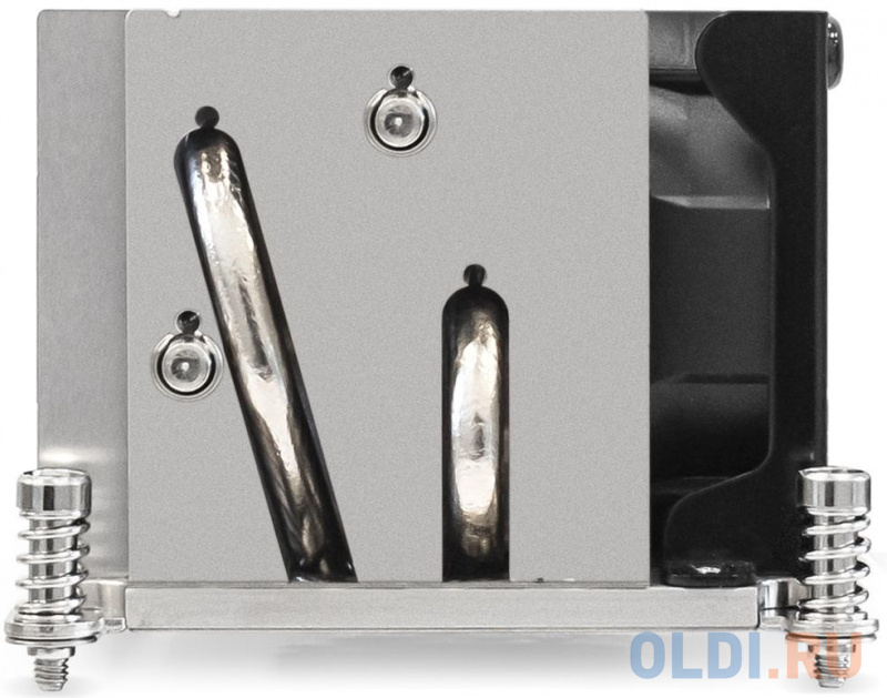 Кулер ExeGate ESNK-P0048AP4.PWM.2U.2011.Cu (Al+Cu, 2U, 4 тепл. трубки, LGA2011/2066, TDP 135W, Fan 80mm, PWM, 2100-6800RPM, 2 ball bearing, 4pin, 52db фото