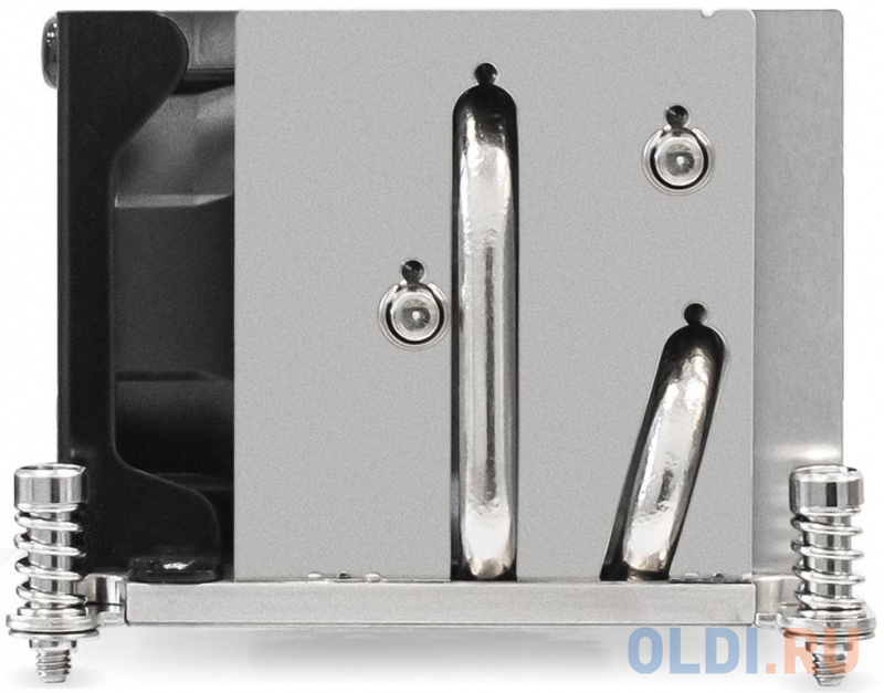 Кулер ExeGate ESNK-P0048AP4.PWM.2U.2011.Cu (Al+Cu, 2U, 4 тепл. трубки, LGA2011/2066, TDP 135W, Fan 80mm, PWM, 2100-6800RPM, 2 ball bearing, 4pin, 52db фото