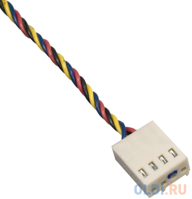 Кулер ExeGate ESNK-P0048AP4.PWM.2U.2011.Cu (Al+Cu, 2U, 4 тепл. трубки, LGA2011/2066, TDP 135W, Fan 80mm, PWM, 2100-6800RPM, 2 ball bearing, 4pin, 52db фото