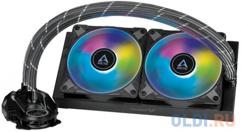 Arctic Liquid Freezer II-240 A-RGB Black  Multi Compatible All-In-One CPU Water Cooler  (ACFRE00093A) фото