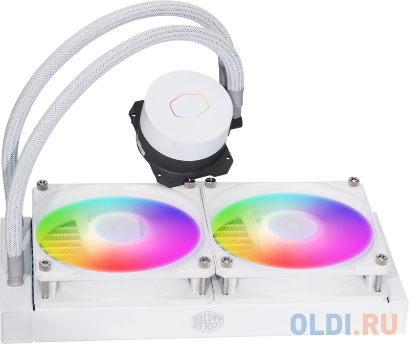 Система охлаждения жидкостная для процессора Cooler Master MasterLiquid ML240L ARGB White Edition V2 Система охлаждения жидкостная для процессора Cooler Master MasterLiquid ML240L ARGB White Edition V2 фото