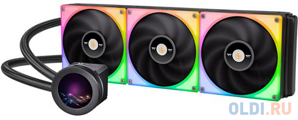    Thermaltake  CL-W370-PL14SW-A TOUGHLIQUID Ultra 420 RGB CPU AIO Liquid Cooler/All-In-One Liquid Cooling System/Water Blo