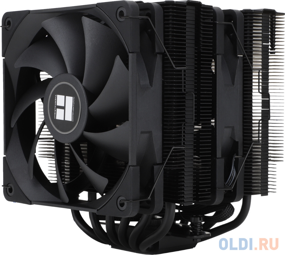 Кулер для процессора Thermalright Peerless Assassin 120 Black, высота 157 мм, 1550 об/мин, 26 дБА, PWM, черный