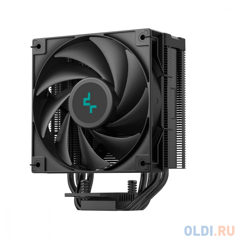 DEEPCOOL AG400 DIGITAL BK LGA1700/1200/115X/AM5/AM4 (9шт/кор, TDP 220W, PWM, Fan 120mm, 4 тепл. трубки, черный) RET