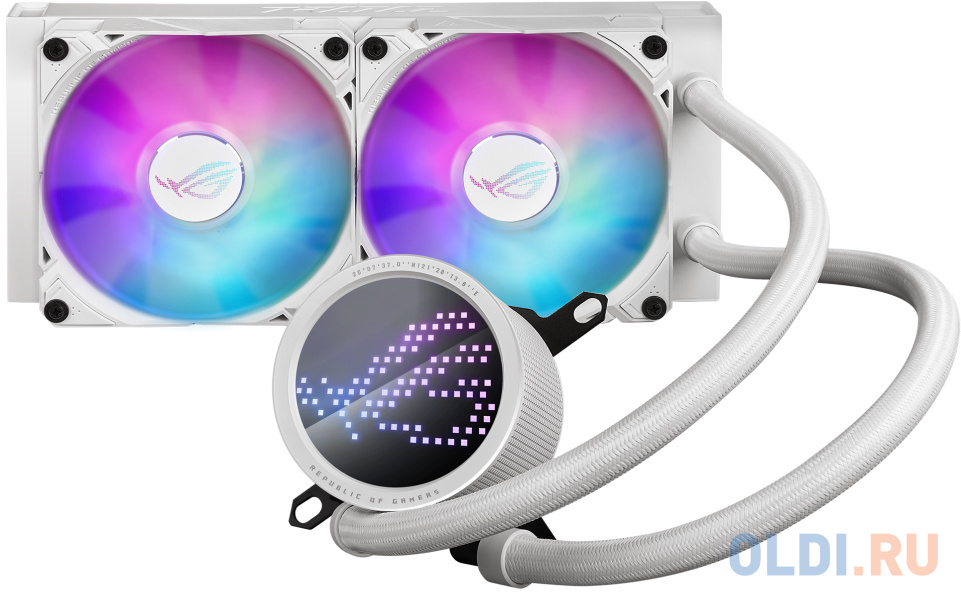 

ROG RYUO III 240 ARGB WHT /AIO COOLER,ASETEK,EMMA,ARGB,AURA,WHT (90RC00J2-M0UAY0) /AIO COOLER,ASETEK,EMMA,ARGB,AURA,WHT (90RC00J2-M0UAY0)