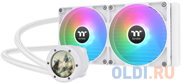 

Система водяного охлаждения Thermaltake TH280 V2 Ultra Snow ARGB Soc-AM5/AM4/1151/1200/1700 белый 4-pin 34.7dB Al+Cu LCD Ret (CL-W406-PL14SW-A)