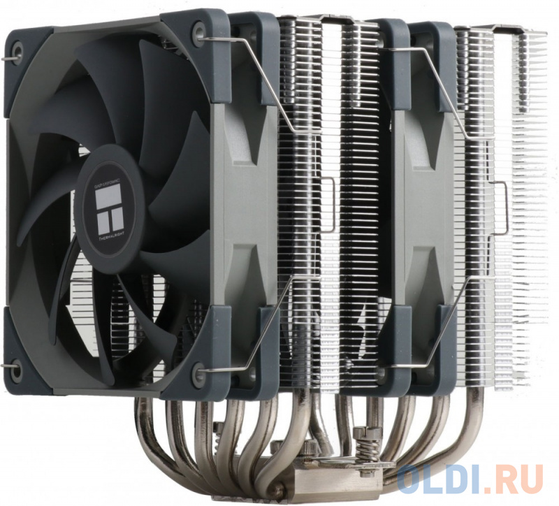 

Устройство охлаждения(кулер) Thermalright Peerless Assassin 120 Soc-AM5/AM4/1151/1200/1700 серый 4-pin 25.6dB Al+Cu 750gr Ret (PA120)