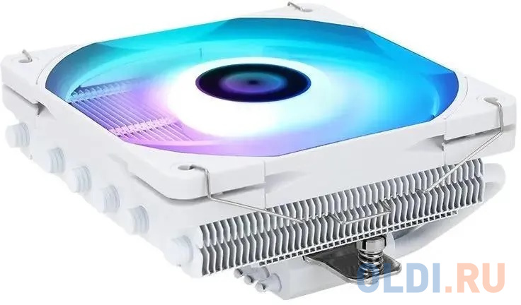 Кулер для процессора Thermalright AXP120-X67 White ARGB, высота 67 мм, 1800 об/мин, 26 дБА, PWM, белый, ARGB подсветка