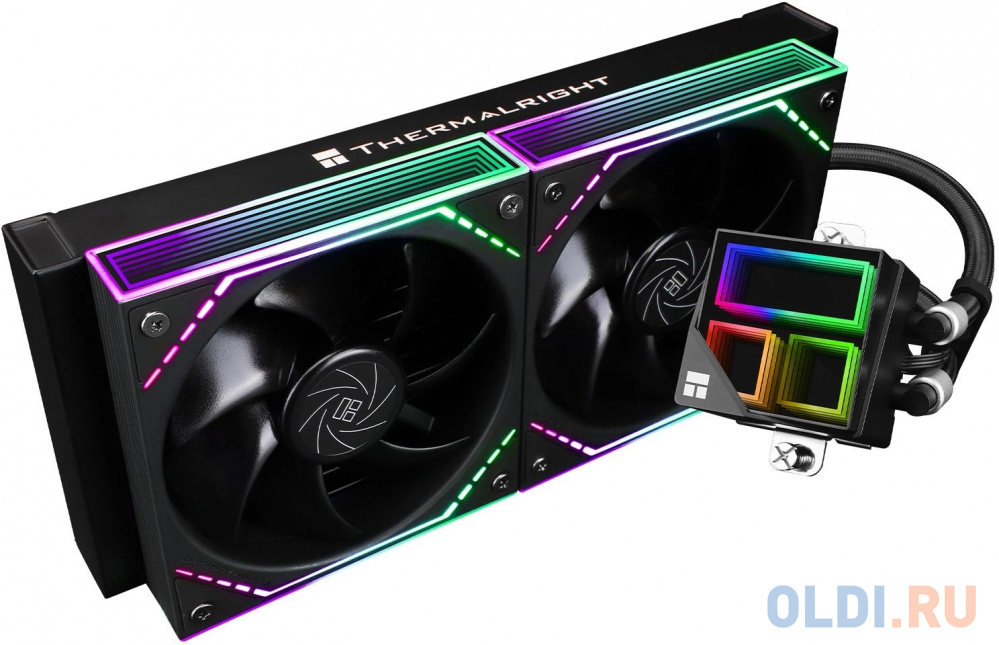 

Система водяного охлаждения Thermalright Frozen Infinity 240 ARGB Soc-AM5/AM4/1200/1700/1851 черный 4-pin 28.2dB Al Ret (F-INFINITY-240-BL)