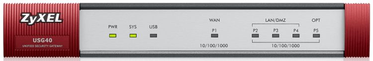 

ZYXEL USG40 UTM BDL