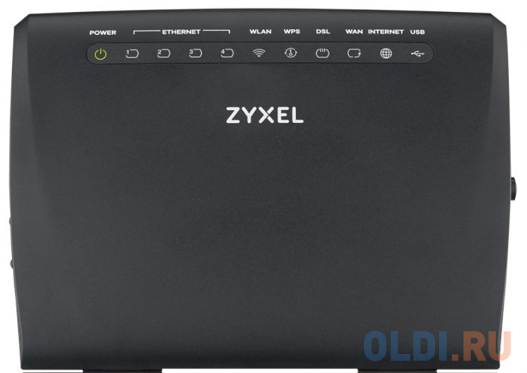 Маршрутизатор беспроводной Zyxel VMG3312-T20A (VMG3312-T20A-EU01V1F) N300 10/100/1000BASE-TX/VDSL/ADSL черный