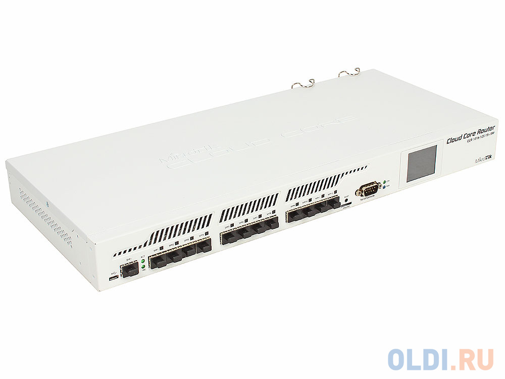 Маршрутизатор MikroTik CCR1016-12S-1S маршрутизатор mikrotik routerboard rb2011il in
