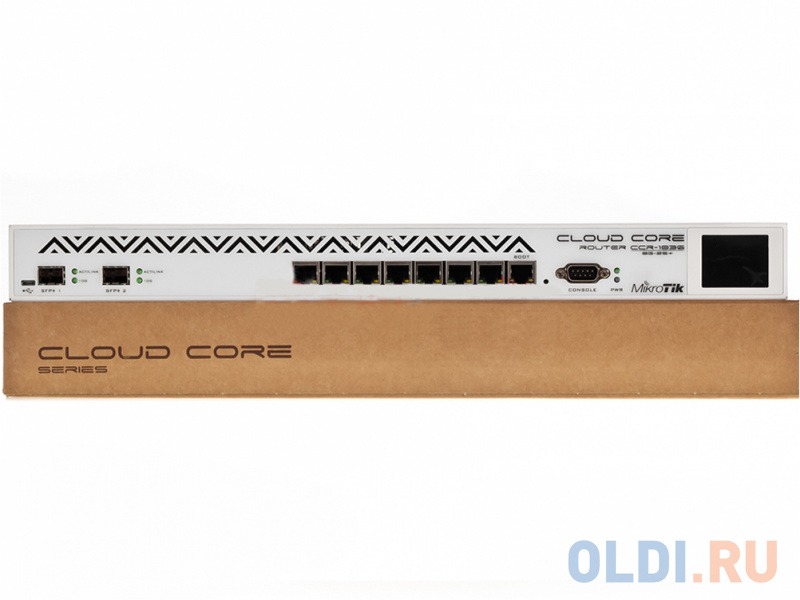 Маршрутизатор MikroTik CCR1036-8G-2S+ Cloud Core Router 1036-8G-2S+ with Tilera Tile-Gx36 CPU (36-cores, 1.2Ghz per core), 4GB RAM, 2xSFP+ cage, 8xGbi фото