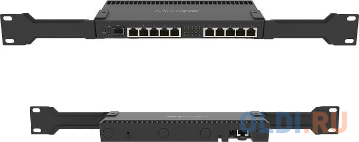 Маршрутизатор MikroTik  RB4011IGS+RM RouterBOARD 4011iGS+ with Annapurna Alpine AL21400 Cortex A15 CPU (4-cores, 1.4GHz per core), 1GB RAM, 10xGbit LA фото