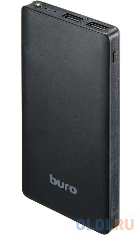 

Мобильный аккумулятор Buro RCL-10000-BK Li-Pol 10000mAh 2.1A черный 2xUSB