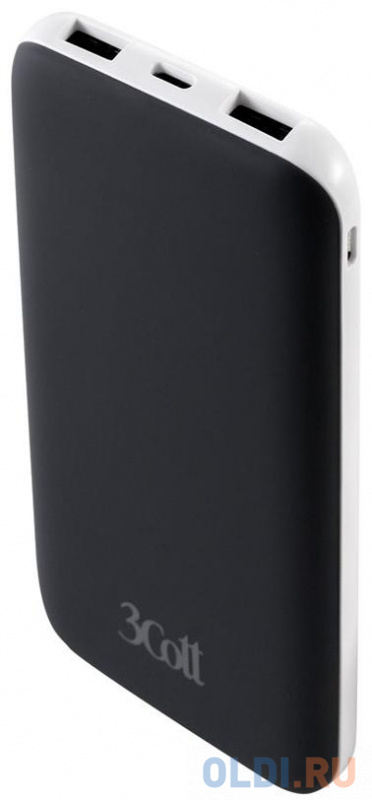 

Внешний аккумулятор 3Cott 3C-PB-100TC, Type-C, 10000 мАч, вх.: micro USB 5В2А, Type-C 5В2А, вых USB: 5В2.4А, вых Type-C: 5В2А, прорезиненное, черный