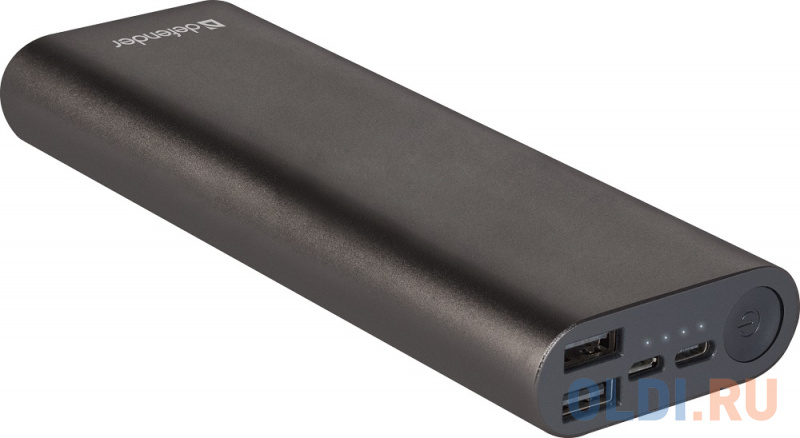 

Внешний аккумулятор Defender Lavita Fast 12000B 2*USB+1*Type-C, 12000 mAh, 3A
