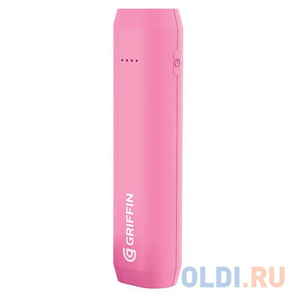 

Внешний аккумулятор Griffin Reserve Power Bank, 2500mAh - Pink