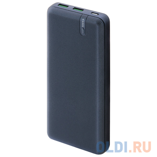 

Мобильный аккумулятор Interstep IS PB1018PD Li-Pol 10000mAh 3A+2A+1.5A синий 2xUSB