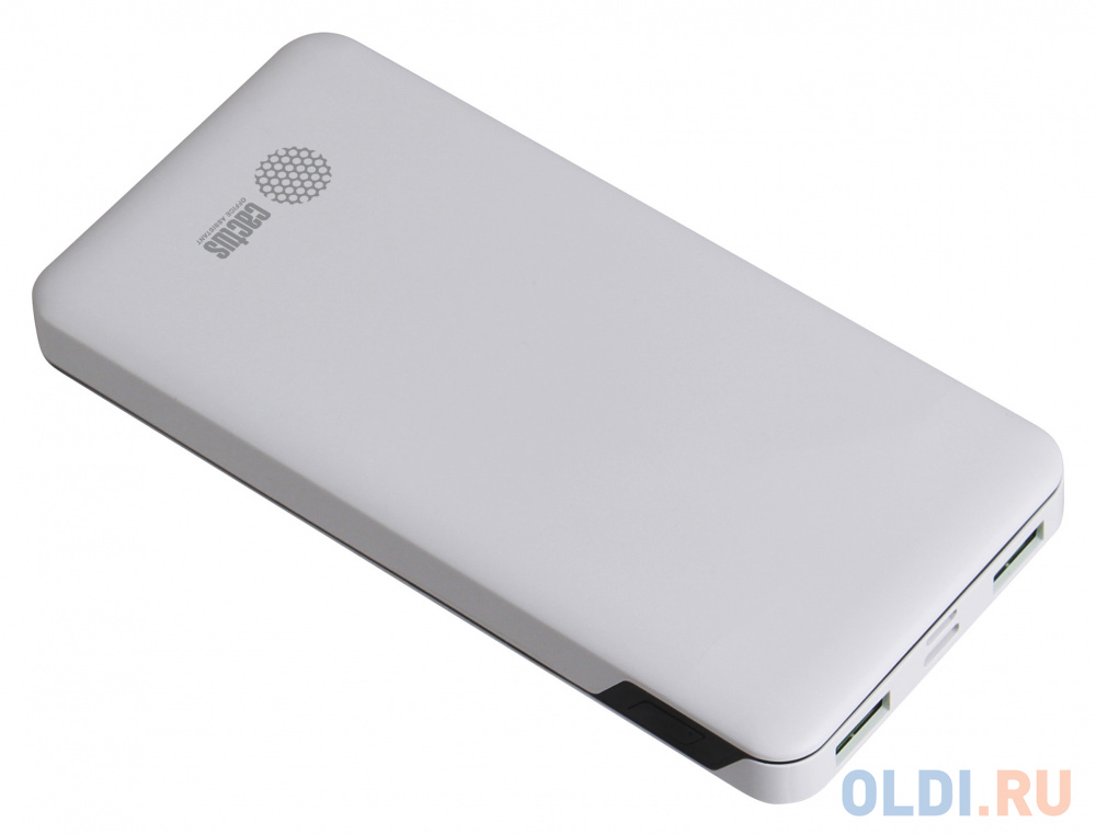 Внешний аккумулятор Power Bank 10000 мАч Cactus CS-PBFSKT-10000 белый фото