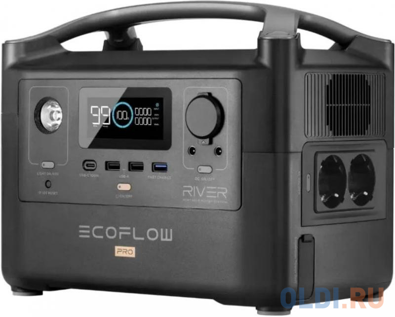 Портативная зарядная станция EcoFlow RIVER (EF4) 288Втч