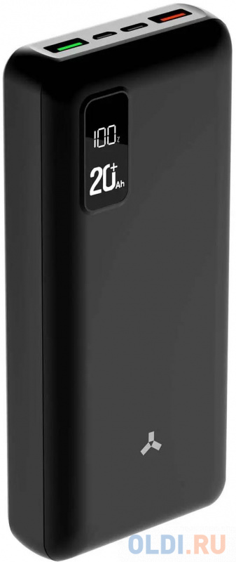 Внешний аккумулятор Power Bank 20000 мАч AccesStyle Arsenic II 20PQD черный Внешний аккумулятор Power Bank 20000 мАч AccesStyle Arsenic II 20PQD черный фото