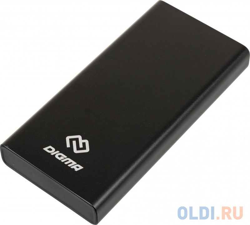 

Внешний аккумулятор Power Bank 38000 мАч Digma DGPD100WC черный DGPD100WCABK