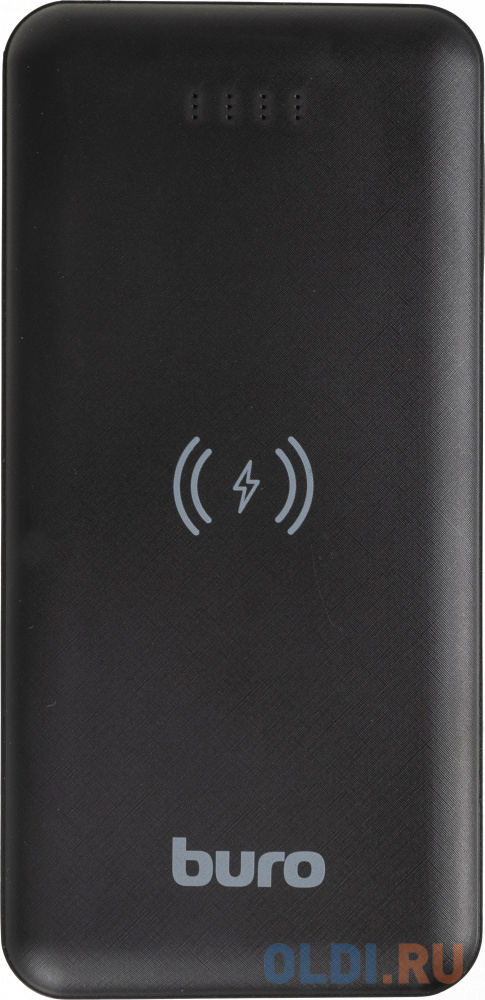 Внешний аккумулятор Power Bank 10000 мАч Бюрократ BPW10E черный BPW10E10PBK фото