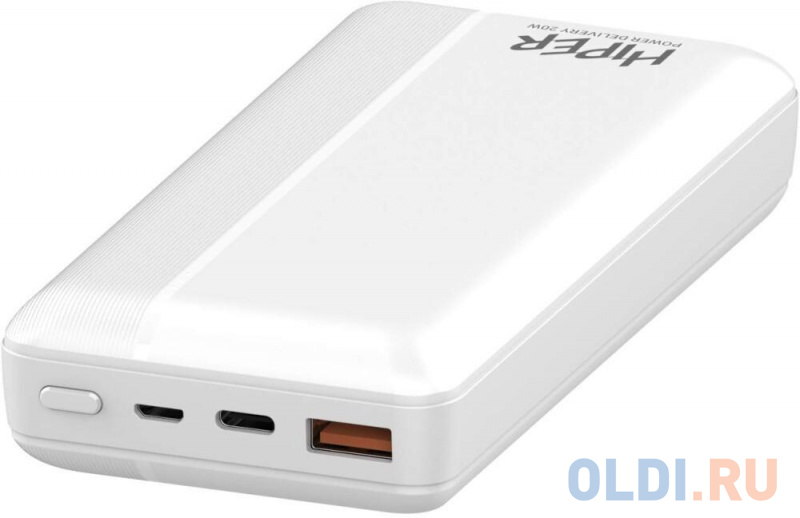 Внешний аккумулятор Power Bank 20000 мАч HIPER MX PRO 20000 белый фото