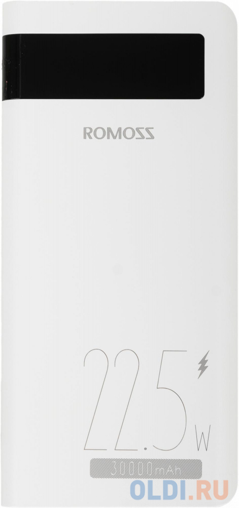 Внешний аккумулятор Power Bank 30000 мАч Romoss Sense 8PF белый - фото 4