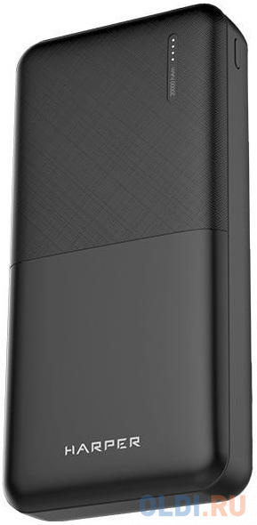 Внешний аккумулятор Power Bank 20000 мАч Harper PB-20011 BLACK черный, размер 25.8 х 140 х 67 мм - фото 10