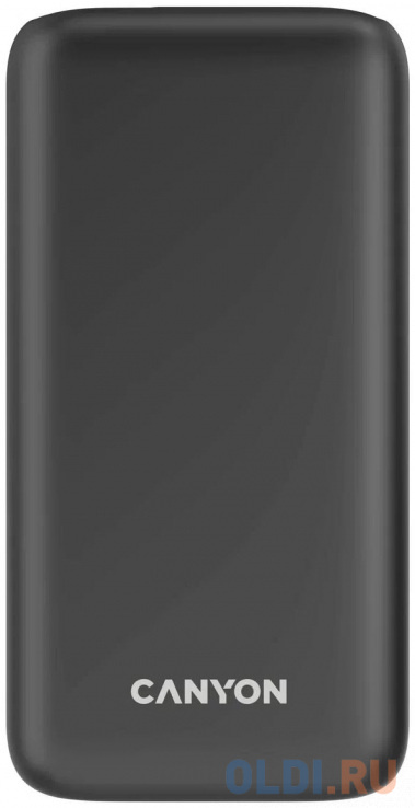 Внешний аккумулятор Power Bank 30000 мАч Canyon PB - 301 черный фото