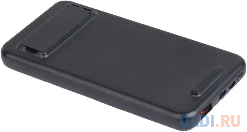 Мобильный аккумулятор Cactus CS-PBFSRT-10000 10000mAh 3A 1xUSB беспров.зар. черный фото