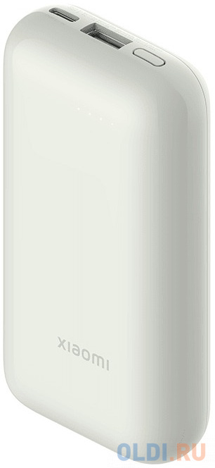 Xiaomi 33W Power Bank 10000mAh Pocket Edition Pro, цвет слоновая кость [BHR5909GL] мобильный аккумулятор xiaomi redmi power bank pb100lzm li pol 10000mah 2 4a 2 4a 2xusb