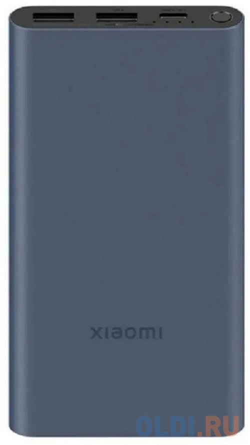 Внешний аккумулятор Power Bank 10000 мАч Xiaomi 22.5W Power Bank синий, размер 73.9 х 147.8 х 15.3 мм - фото 1