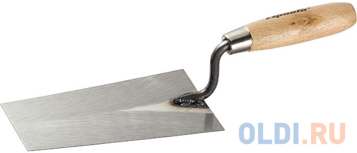 Кельма SPARTA 862765  каменщика стальная 200мм деревянная ручка валик для гипсокартона 150 мм игольчатый деревянная ручка 500 мм mtx