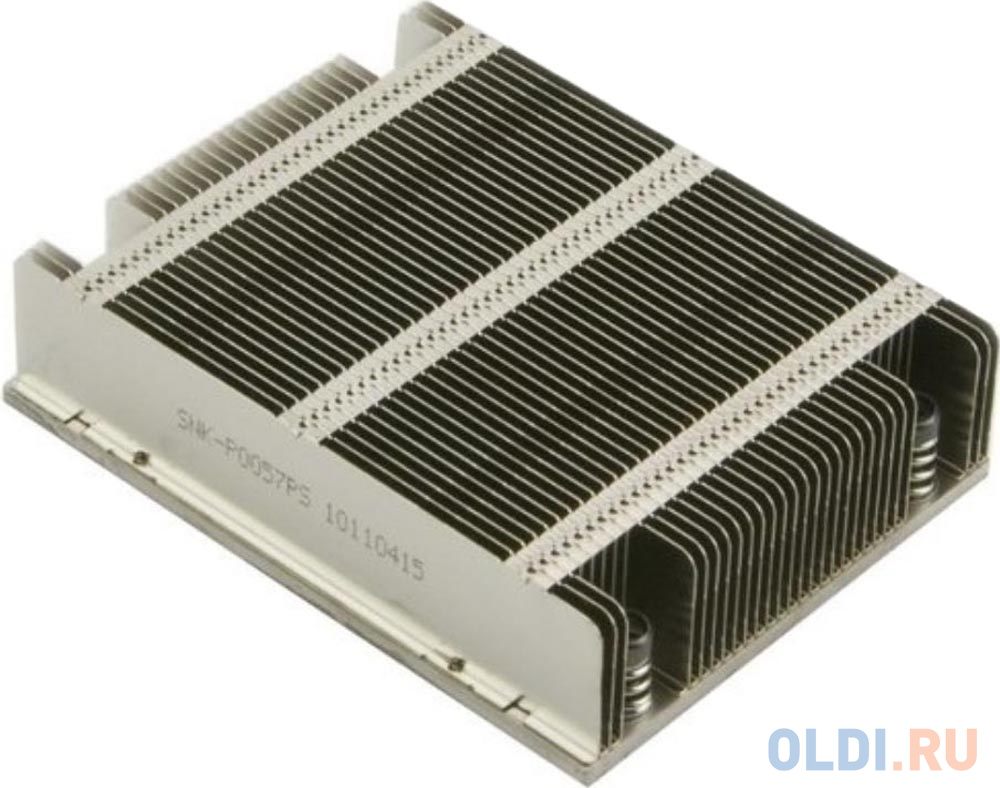 Радиатор SuperMicro SNK-P0057PS радиатор без вентилятора supermicro snk p0047ps 1u up dp servers lga2011 narrow ilm 104x27x80