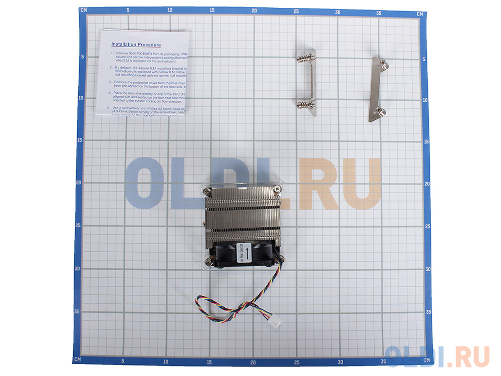 Радиатор с вентилятором SuperMicro SNK-P0048AP4 2U+ UP, DP Servers, LGA2011/LGA1356, Square and Narrow ILMs, 85x80x65 Радиатор с вентилятором SuperMicro SNK-P0048AP4 2U+ UP, DP Servers, LGA2011/LGA1356, Square and Narrow ILMs, 85x80x65 фото