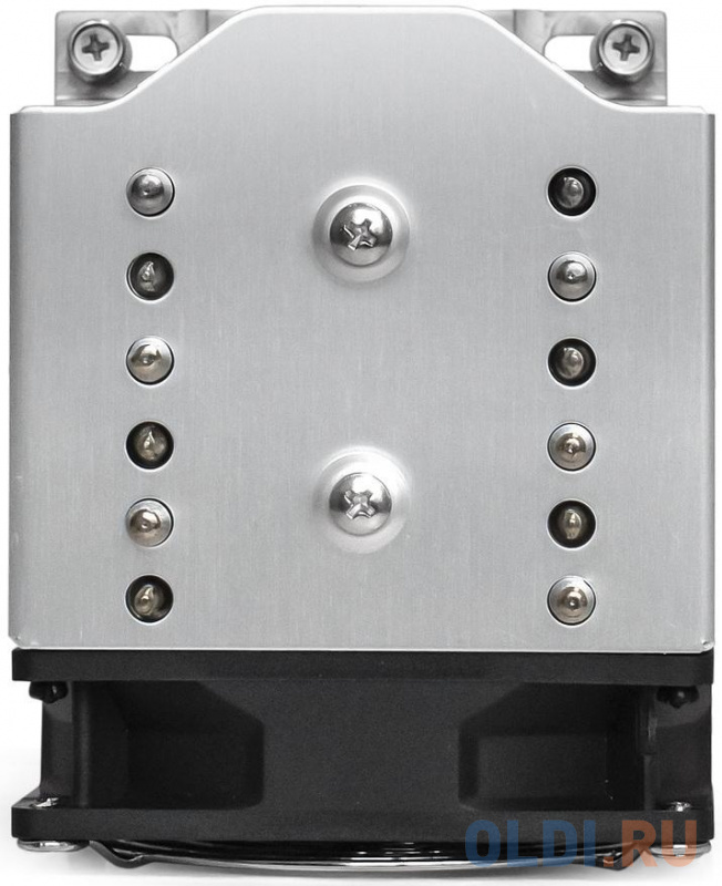 Кулер ExeGate ESNK-P0064AP4.PWM.4U.SP3.Cu (Al+Cu, 4U, 6 тепл. трубок, LGA SP3, TDP 280W, PWM, 1900-3800RPM, 2 ball bearing, 4pin, 44db, 730г, на винта фото