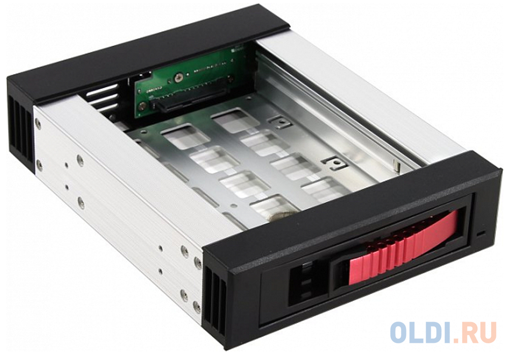 

Procase A3-101-SATA3-RD (красный), {Hot-swap корзина 1 SATA3/SAS, 6Gb, 1x5.25, 1xFAN 40x15mm