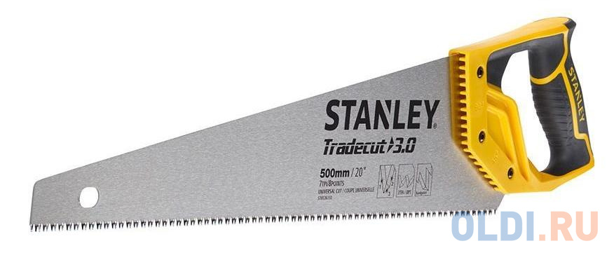 

Ножовка по дереву TRADECUT 500 мм 11 TPI STHT20351-1 Stanley